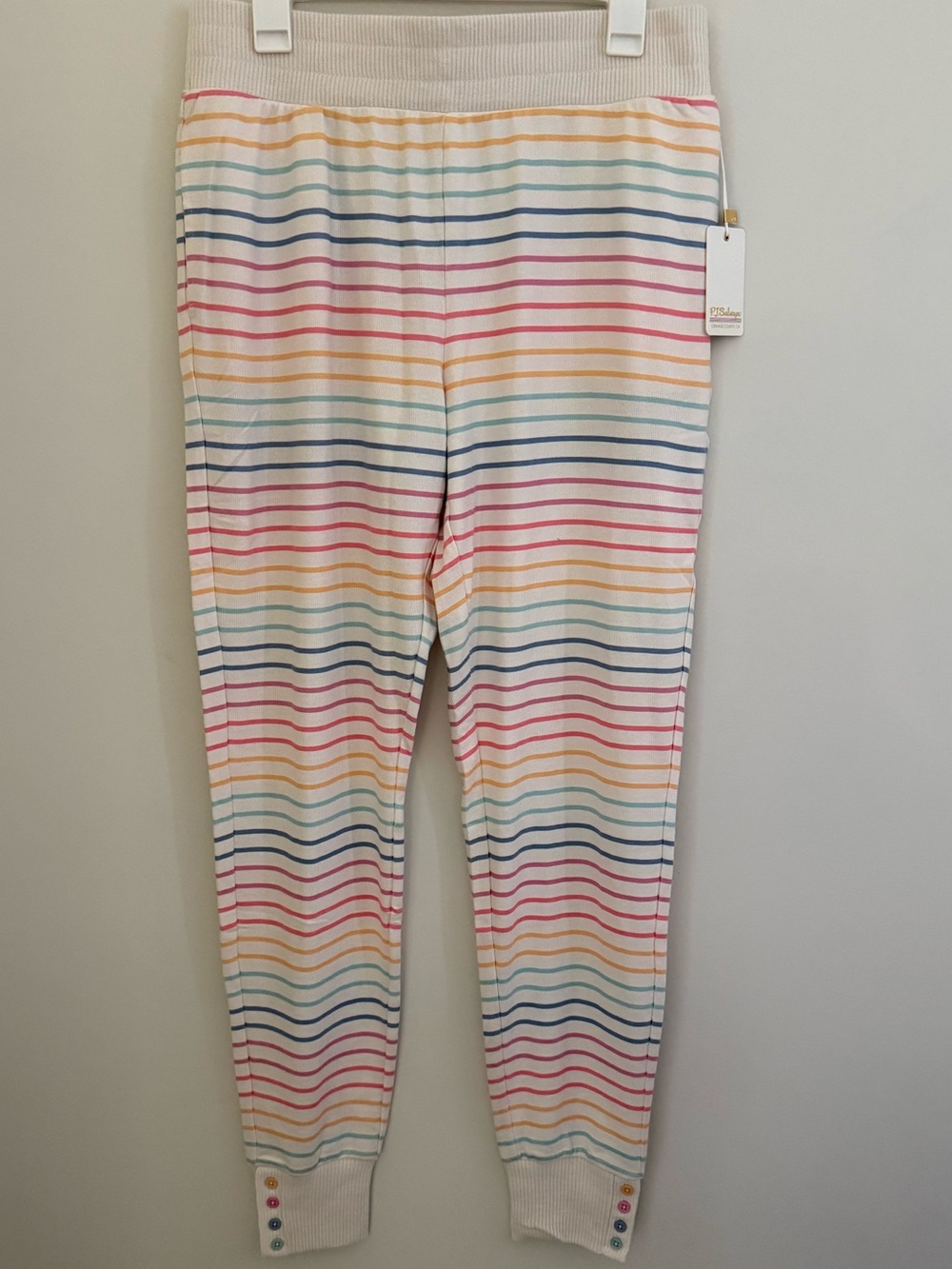 NWT P.J. Salvage Rainbow Stripe Lounge Pants